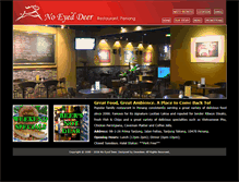 Tablet Screenshot of noeyeddeer.com